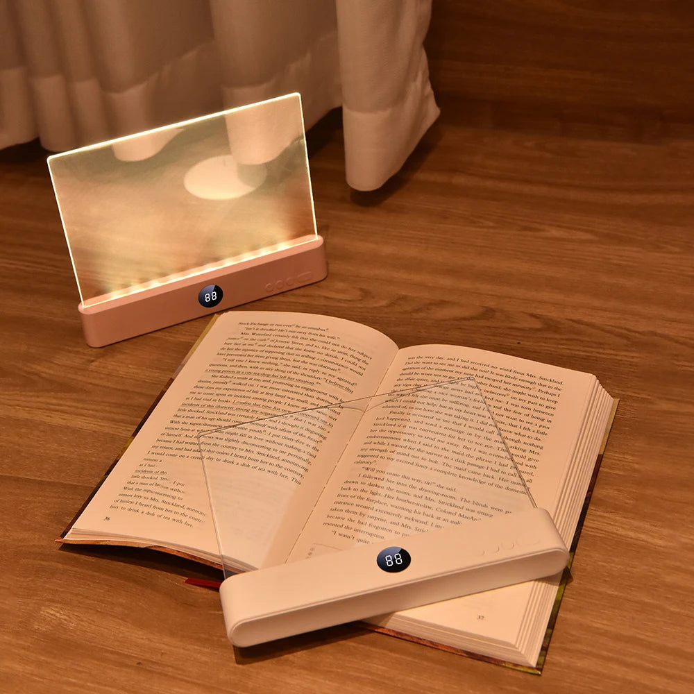 USB Rechargeable LED Book Light and Night Light 2-in-1