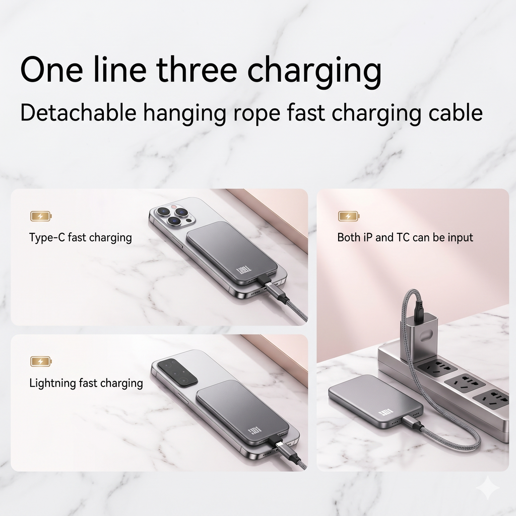 PowerBank Pro 50000mAh MagSafe Charger