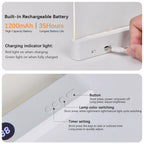 USB Rechargeable LED Book Light and Night Light 2-in-1